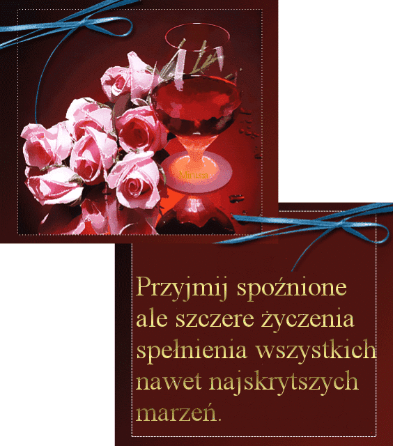 Spóźnione ale szczere życzenia